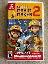 Pacote Super Mario Maker 2 Online (Nintendo Switch, 2019 - Nintendo) Novo na caixa, testado comprar usado  Enviando para Brazil