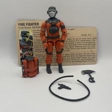 Boneco de ação GI Joe 1985 churrasco 100% completo vintage ARAH com cartão de arquivo comprar usado  Enviando para Brazil