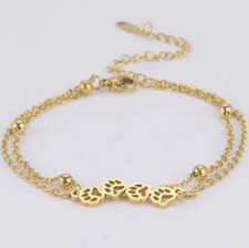 Edelstahl gold fußkettchen gebraucht kaufen  Marl