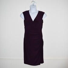Vestido Lauren Ralph Lauren envoltório falso tamanho 10 elástico coquetel festa casamento  comprar usado  Enviando para Brazil