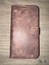 Capa carteira de couro Snakehive para iPhone 16 Pro - Couro real comprar usado  Enviando para Brazil