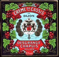 Ancienne étiquette alcool d'occasion  Dijon