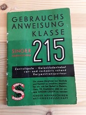 Gebrauchsanweisung singer näh gebraucht kaufen  Babenhausen