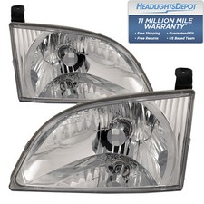 Usado, Conjunto de faróis de substituição para Toyota Sienna 01-03 par direita esquerda comprar usado  Enviando para Brazil