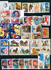 Conjunto de ano comemorativo dos EUA de 1993 com 87 selos inclui painéis de livreto, sem marca de charneira comprar usado  Enviando para Brazil
