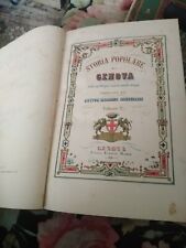 Storia popolare genova. usato  Acqui Terme