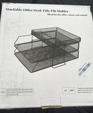 Mesh trays stackable for sale  NEWCASTLE UPON TYNE