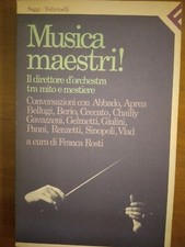 Aa.vv. musica maestri usato  Italia