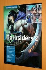 Darksiders II 2 Xbox 360 PS3 Wii U Old Rare Promo Poster / Ad Art Print comprar usado  Enviando para Brazil