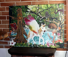 Tableau licorne fantaisie d'occasion  Mulhouse-