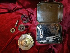 Antigo fogão de parafina dobrável PRIMUS nº 96 estojo original fogão de acampamento latão, usado comprar usado Antigo fogão de parafina dobrável PRIMUS nº 96 estojo original fogão de acampamento latão, usado comprar usado  Enviando para Brazil