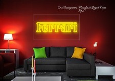 Ferrari schriftzug logo gebraucht kaufen  Berlin
