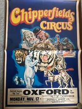 Chipperfields circus poster for sale  AYR