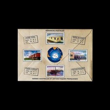 Bloc timbres taaf d'occasion  Crécy-la-Chapelle