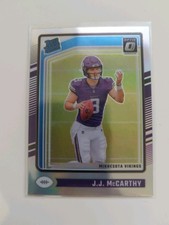 2024 Optic J. J. McCarthy RC Holo Silver Prizm Rated Rookie #235 Vikings Skol! comprar usado  Enviando para Brazil