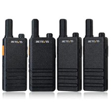 Mini walkie talkies ultrafino 4 piezas tipo C carga walkie-talkies radio bidireccional segunda mano  Embacar hacia Mexico