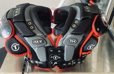 Protetor de peito TAG 944 tamanho grande futebol juvenil ombreiras vermelho preto  comprar usado  Enviando para Brazil