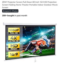 120 100 projector for sale  Jackson