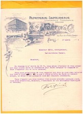 Paris printing stationery d'occasion  Expédié en Belgium