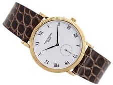 ZEGAREK MĘSKI PATEK PHILIPPE CALATRAVA 18K ŻÓŁTE ZŁOTO 33MM MANUAL FULL SET REF. 3919J na sprzedaż  PL