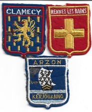 écusson blason brodé d'occasion  Caudry