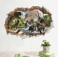 Adesivos de parede removíveis 3D dinossauro jurássico decalque quarto infantil decoração para casa EUA comprar usado  Enviando para Brazil