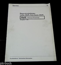Oficina Manual VW Caddy + Polo Classic Aquecimento Ar Condicionado de 1996, usado comprar usado  Enviando para Brazil
