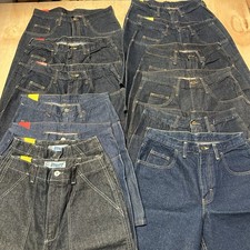 Lote de 13 shorts jeans índigo vintage pacote revendedor atacado mix comprar usado  Enviando para Brazil