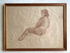 Quadro disegno sanguigna usato  Varallo Pombia