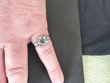 Ring 585 weißgold gebraucht kaufen  Marburg