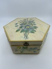 Vtg decoupage wood for sale  Carmel
