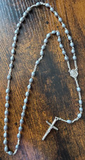 Vintage rosary silver for sale  WELLINGBOROUGH