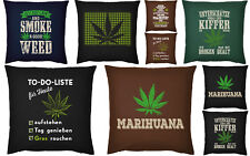 Cannabis sprüche kissen gebraucht kaufen  Fürstenstein
