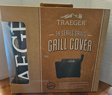 Usado, Capa de grelha Traeger comprimento total para grelhas 34 Series resistente BAC380 comprar usado  Enviando para Brazil