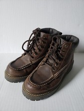 Botas vintage femininas anos 90 Y2K Candies robustas couro marrom tamanho 6 46-14506 comprar usado  Enviando para Brazil