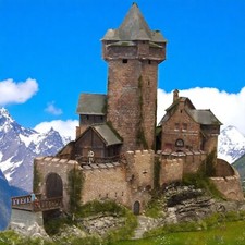 Diorama burg falkenstein gebraucht kaufen  Potsdam