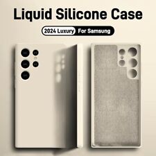Capa silicone ultra líquido à prova de choque para Samsung S25 S22 A53 S21 S23 S24, usado comprar usado  Enviando para Brazil