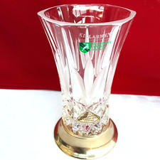 Killarney crystal vase for sale  UK