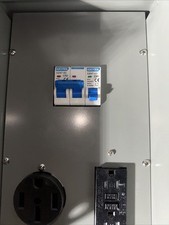 Painel de tomada temporária - RV elétrico 20 e 30 ampères receptáculo com Br... comprar usado  Enviando para Brazil