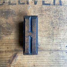 Vintage printers block for sale  MATLOCK