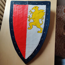 Medieval heater shield. usato  Roma