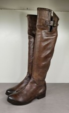 Bota Ron White Piper Over the Knee, Couro Mogno, Feminina Tamanho 6/36 comprar usado  Enviando para Brazil