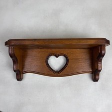 Vtg wood heart for sale  Carlisle