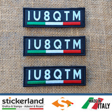 Toppe patch ricamate usato  Bellizzi