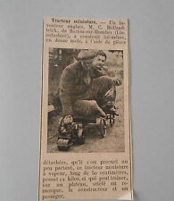 Tracteur miniature inventeur d'occasion  La Verpillière