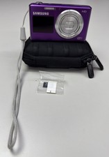 Câmera digital Samsung DV150F 16.2MP 5x zoom óptico roxo LCD duplo cartão SD 3C comprar usado  Enviando para Brazil