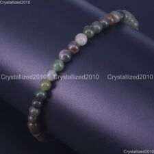 Pulseira elástica feita à mão 4mm AAA pedra preciosa natural contas redondas cura Reiki 8" comprar usado  Enviando para Brazil
