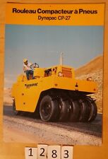 Dynapac rouleau compacteur d'occasion  Meyzieu