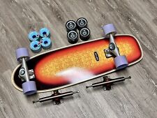 Caminhões de calibre Carver CX Surfskate Orangatang e rodas sísmicas, usado comprar usado  Enviando para Brazil