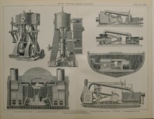 1886 print steam for sale  YORK